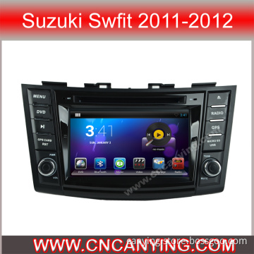 Car DVD Player for Pure Android 4.2.2 Car DVD Player with A9 CPU Capacitive Touch Screen GPS Bluetooth for Suzuki Swfit 2011-2012 (AD-7669)